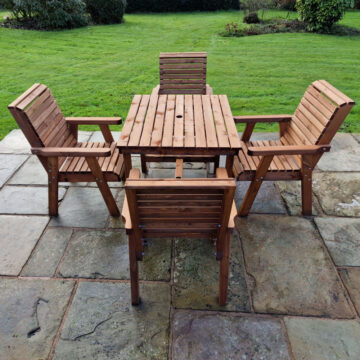 Timber Valley 4 Seater Square