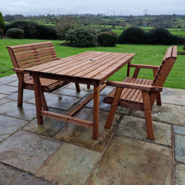 Timber Valley 4 Seat Set 2X2B 1795 Table