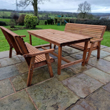 Timber Valley 6 Seat Set 2X3B 1795 Table