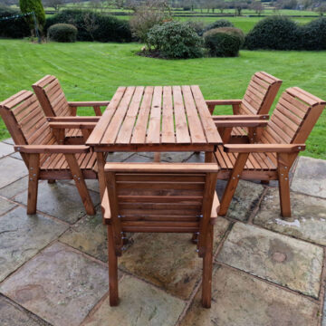 Timber Valley 5 Seat Set 5XC 1795 Table