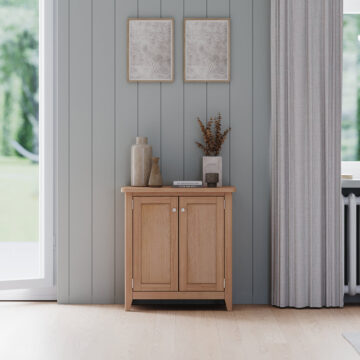 Arland Natural Oak Cabinet | Assembled