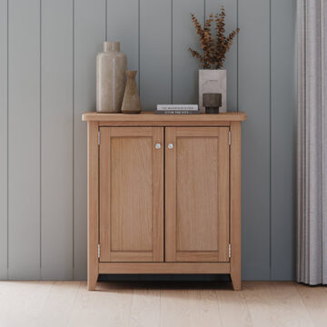 Arland Natural Oak Cabinet | Assembled