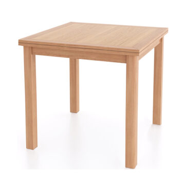 Arland Natural Oak 95-170cm Flip Top Table | Self Assembly