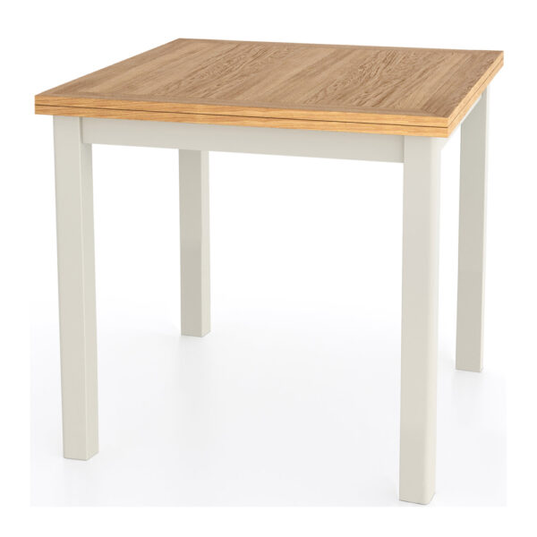 Arland Grey Painted 85-170cm Flip Top Table | Self Assembly