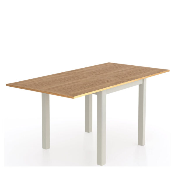 Arland Grey Painted 85-170cm Flip Top Table | Self Assembly