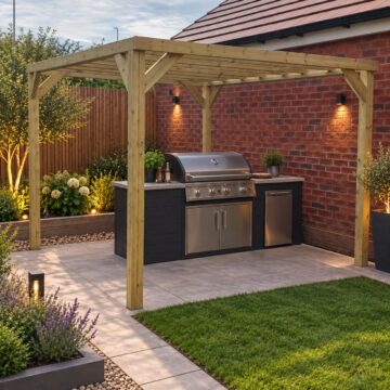 Timber Pergola 3m x 3m