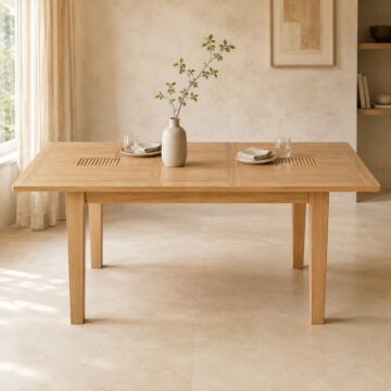Harveston Natural Oak Extending Dining Table | 140 - 180cm