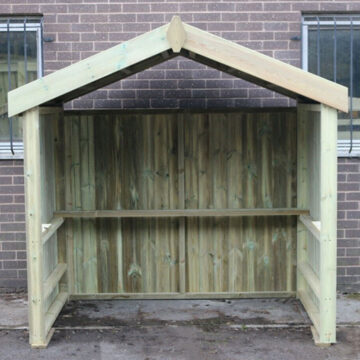 Timber XL Smoking Shelter (Apex Roof)