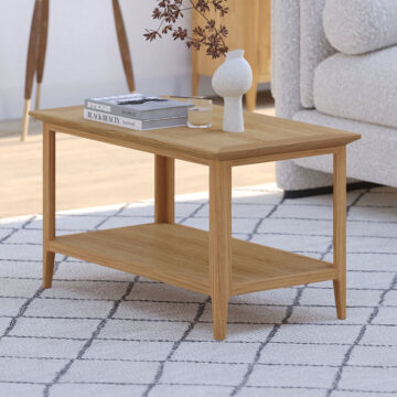 Upney Coffee Table With Shelve
