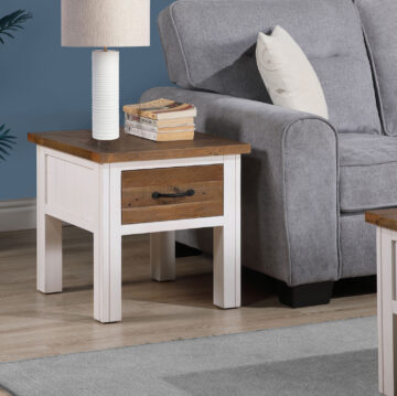 Barkingside Lamp Table With drawer