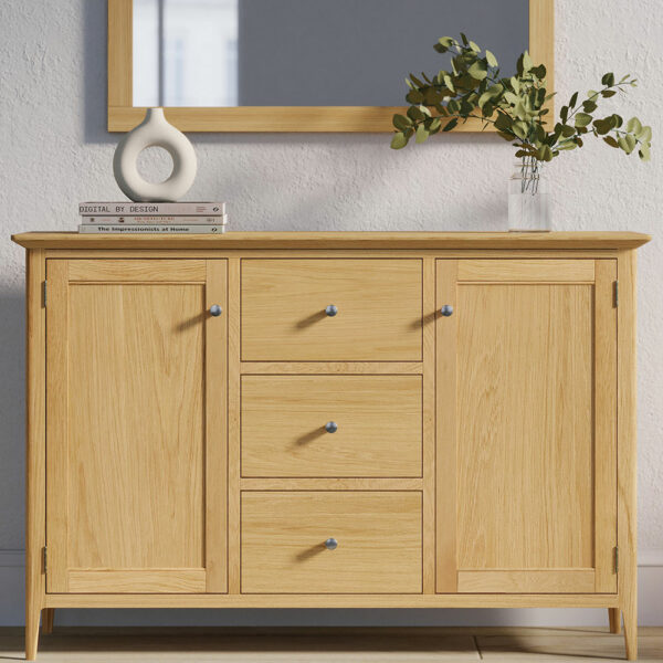 Upney Large 2 Door 3 Drawer Sideboard | Fully Assembled