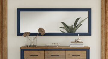 Debden Extra Long Wall Mirror (Hangs Landscape & Portrait)