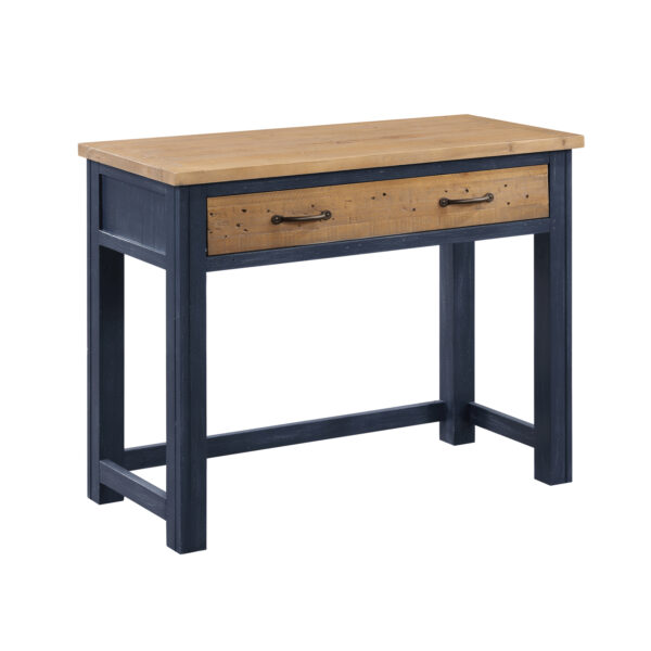 Blue Debden Hidden Spacesaver Desk | Fully Assembled
