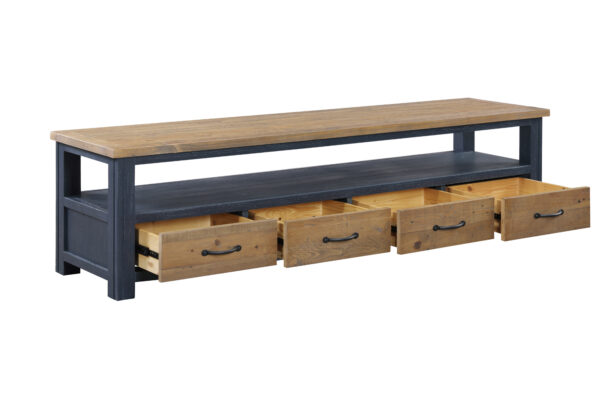 Blue Debden Super Sized Widescreen Television cabinet | Fully Assembled