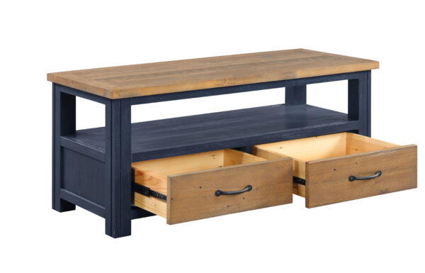 Blue Debden Widescreen Television cabinet | Fully Assembled
