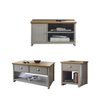 Fife Grey 3 Piece Furniture Set