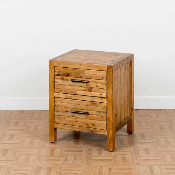 Bushey 2 Drawer Bedside | Fully Assembled