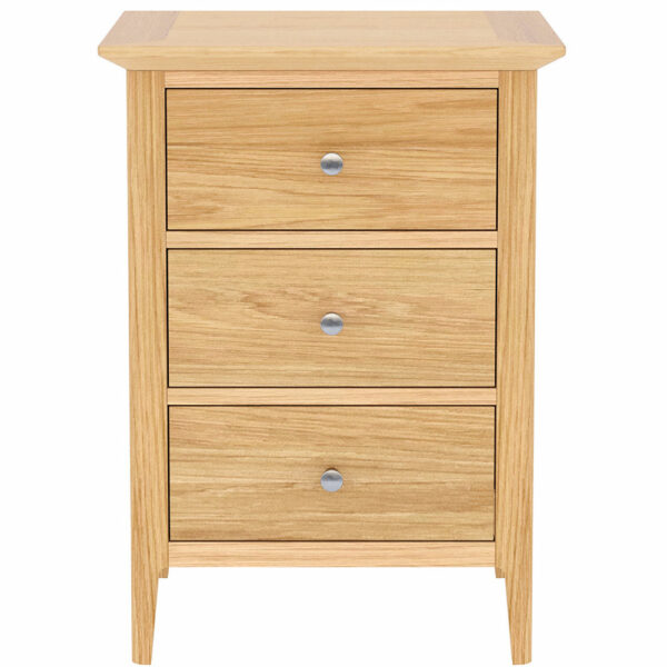 Upney 3 Drawer Bedside | Fully Assembled