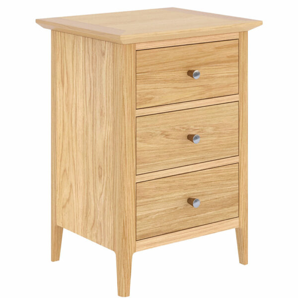 Upney 3 Drawer Bedside | Fully Assembled