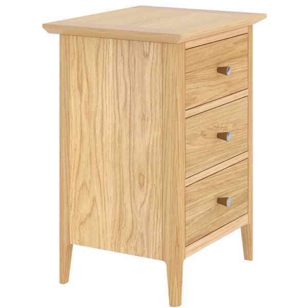 Upney 3 Drawer Bedside | Fully Assembled