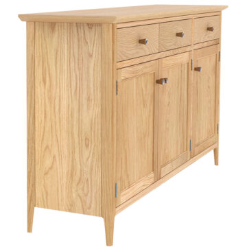 Upney Large 3 Drawer 3 Door Sideboard | Assembled | Clearance