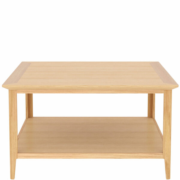 Upney Square Coffee Table With Shelve | Assembly Required