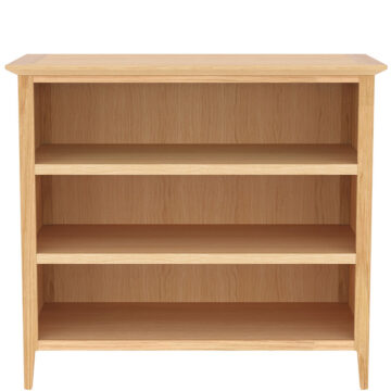 Upney Oak Small Bookcase | Assembled