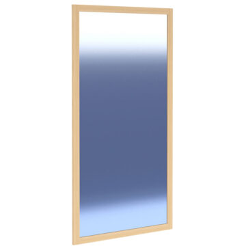 Upney Oak Mirror | Assembled