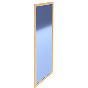 Upney Oak Mirror | Assembled
