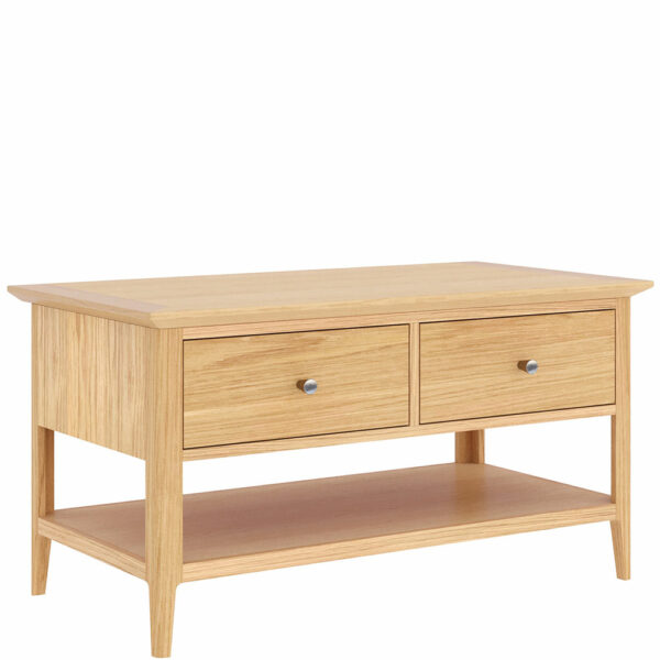 Upney 2 Drawer Coffee Table | Fully Assembled