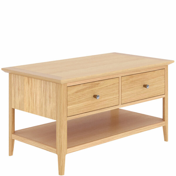 Upney 2 Drawer Coffee Table | Fully Assembled