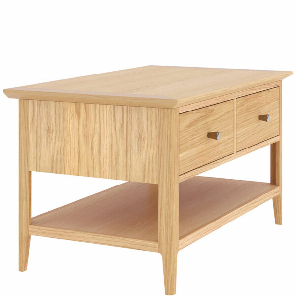 Upney 2 Drawer Coffee Table | Fully Assembled