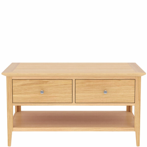 Upney 2 Drawer Coffee Table | Fully Assembled