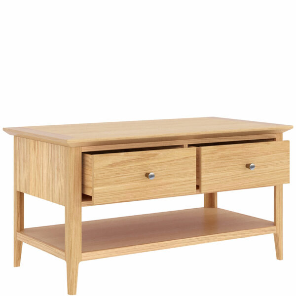 Upney 2 Drawer Coffee Table | Fully Assembled