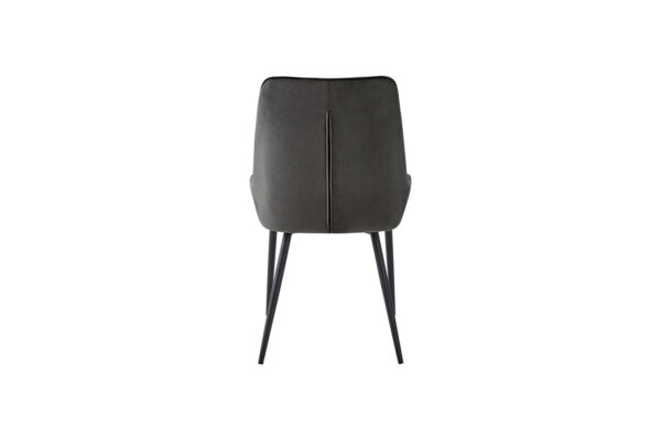 Stockwell Dining Chair - GUN METAL GREY (Pack of Two) | Assembly Required