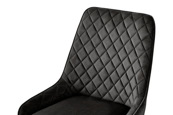 Stockwell Dining Chair - GUN METAL GREY (Pack of Two) | Assembly Required