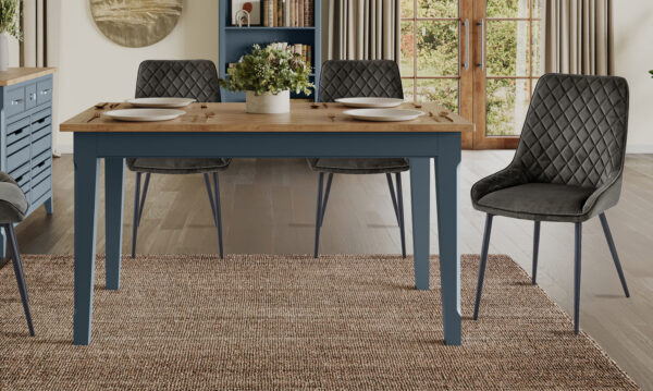 Blue Stockwell Dining Table | Assembly Required