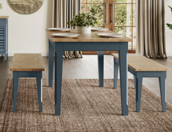 Blue Stockwell Dining Table | Assembly Required
