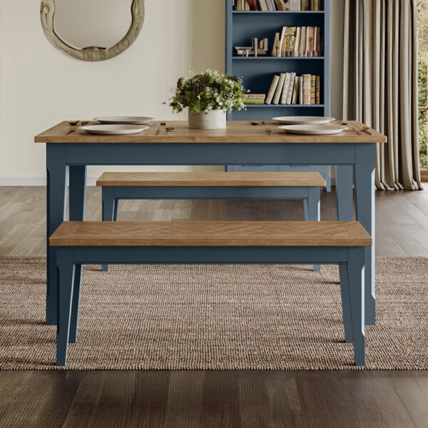 Blue Stockwell Dining Table | Assembly Required