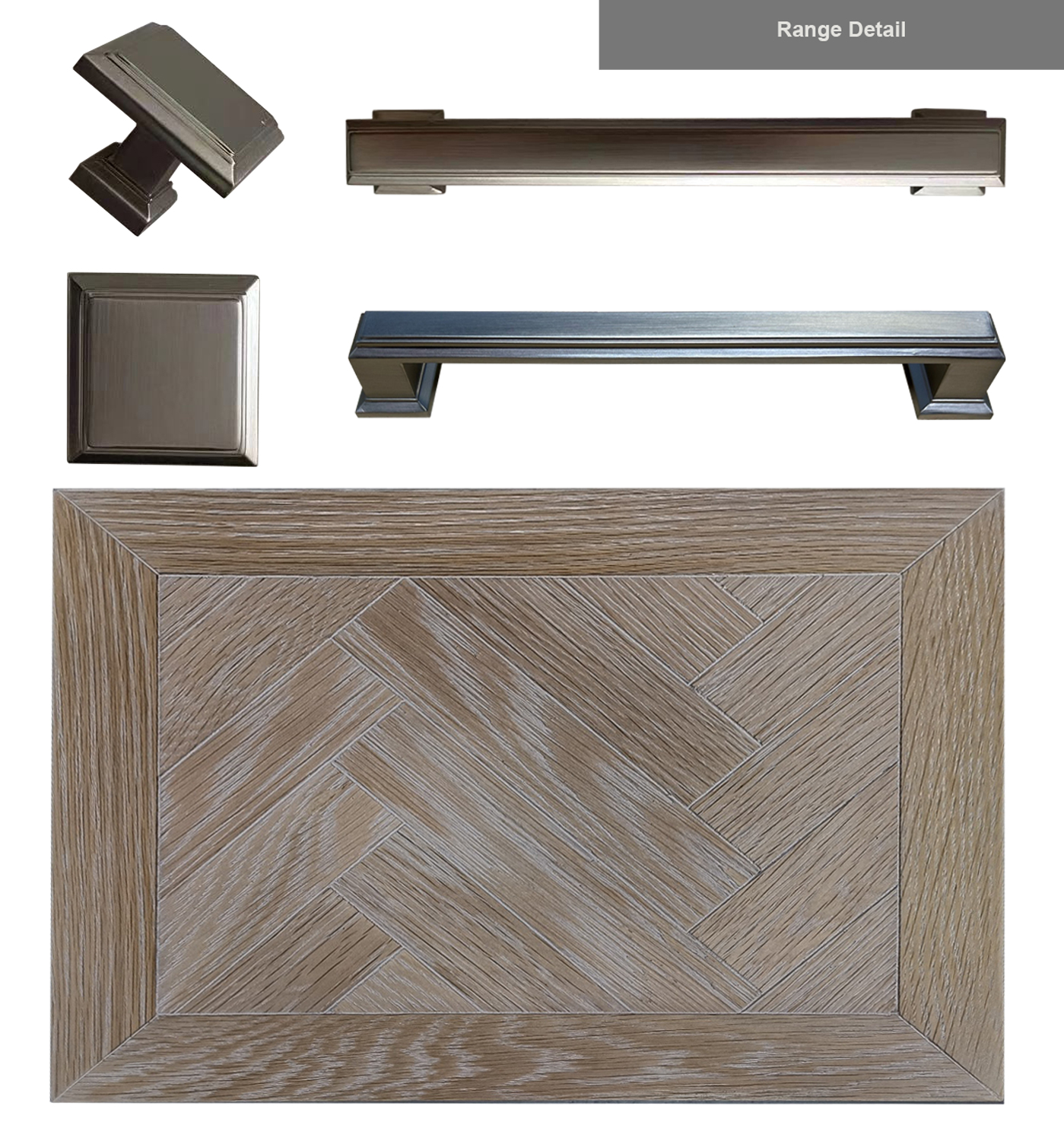 Stockwell Blue Hidden Home Office Desk