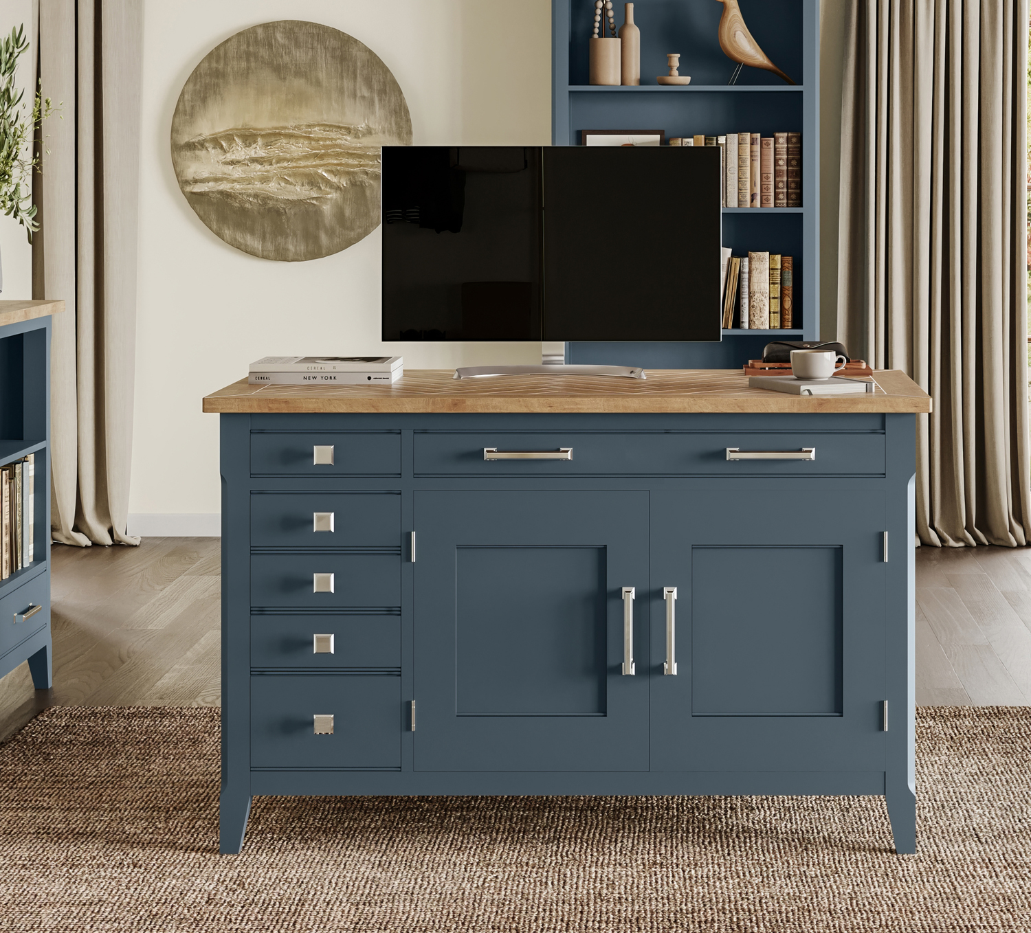 Stockwell Hidden Home Office Desk