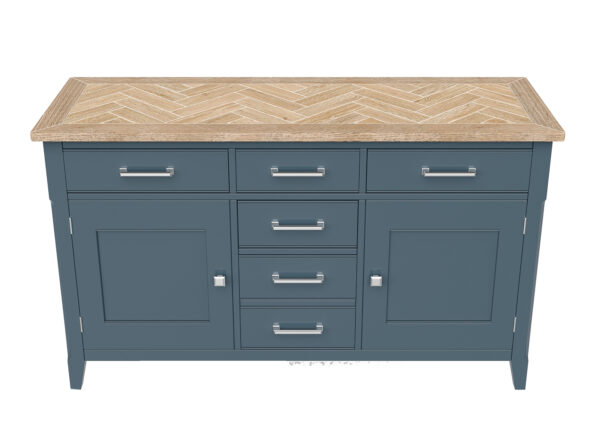 Blue Stockwell Large Sideboard | Fully Assembled