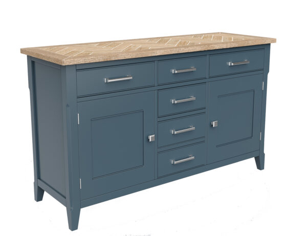 Blue Stockwell Large Sideboard | Fully Assembled