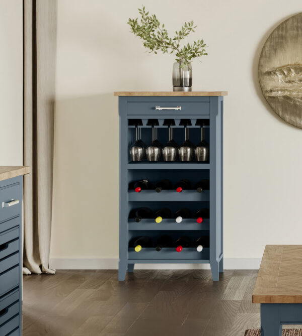 Stockwell Wine Rack / Glass Storage Cabinet