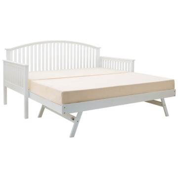 Reus White Day Bed & Trundle Set