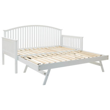 Reus White Day Bed & Trundle Set