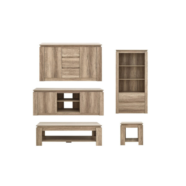 Valley Oak 5 Piece Living Room Set