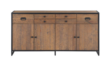 Victoria Rustic 6 Door 4 Drawer Large Sideboard | Assembled