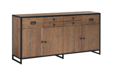Victoria Rustic 6 Door 4 Drawer Large Sideboard | Assembled