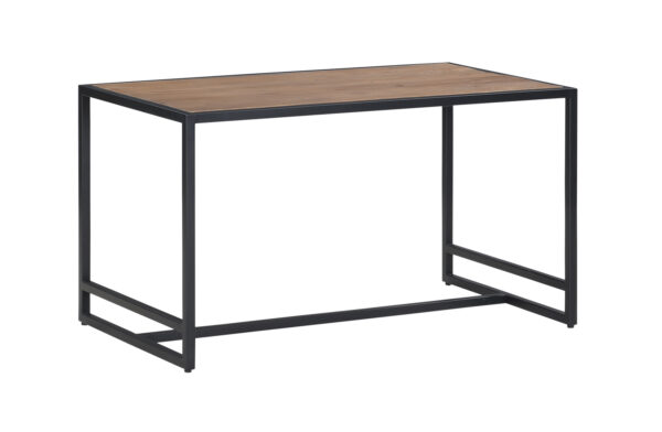 Black Victoria Rustic Tall Open Coffee Table | Fully Assembled